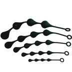 Amoura Anal Plug & Anal Beads, Waterdrop, Silicone, Five Sizes – graduated anal plugs