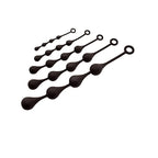 Amoura Anal Plug & Anal Beads, Waterdrop, Silicone, Five Sizes – anal plug and beads