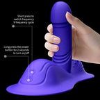 Amoura Clitoral, G-Spot & Anal Riding Vibrator, Grinding, Women's, App-Controlled, Silicone, Waterproof – app-controlled sex toy