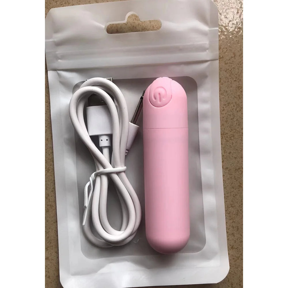 Amoura Clitoral & Vaginal Bullet Vibrator, Personal Massager, 10-Speed Vibrating, Women's, ABS, Waterproof – bullet vibrator