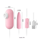 Amoura Clitoral Egg Vibrator, Personal Massager, 10-Frequency Vibrating, Women's, USB Rechargeable, Silicone – body-safe silicone vibrator