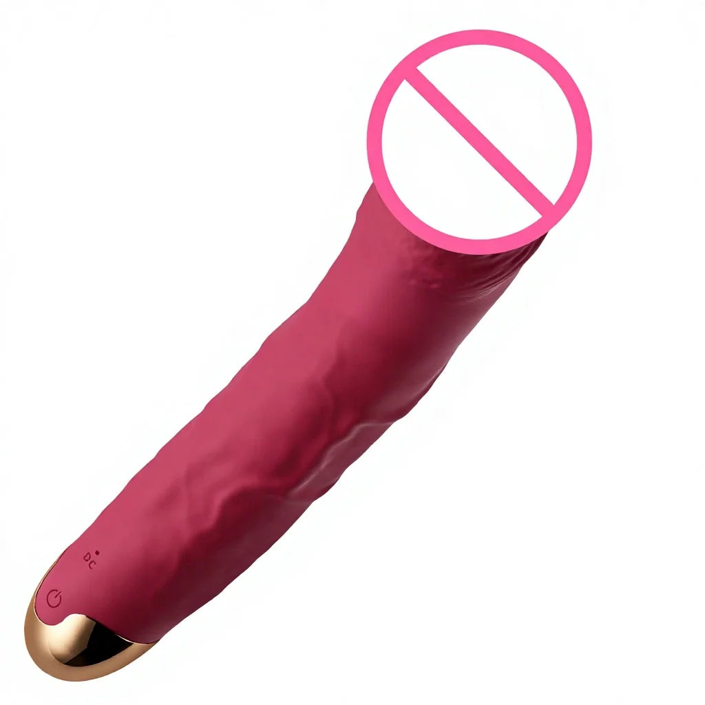 Amoura Clitoral & G-Spot Dildo Vibrator, Personal Massager, Vibrating & Rotating, Women's, Silicone, Waterproof – clitoral & g-spot vibrator