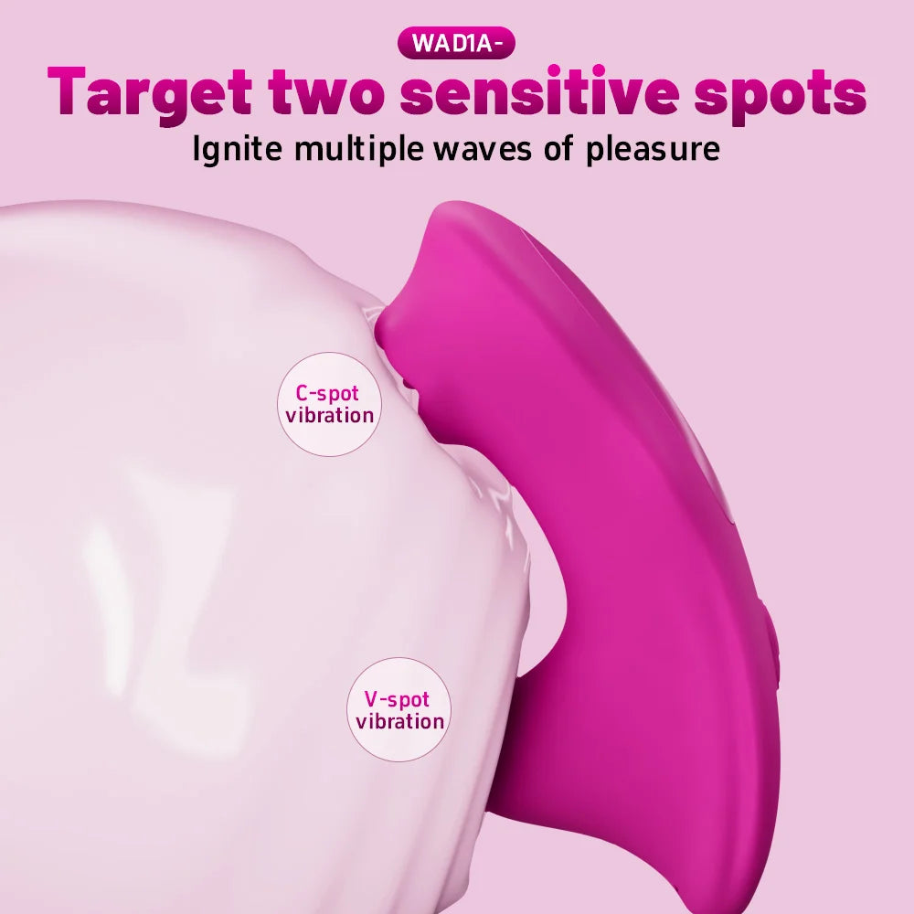 Amoura Clitoral & G-Spot Wearable Vibrator, App-Controlled, Medical-Grade Silicone, IPX7 – wearable vibrator couples