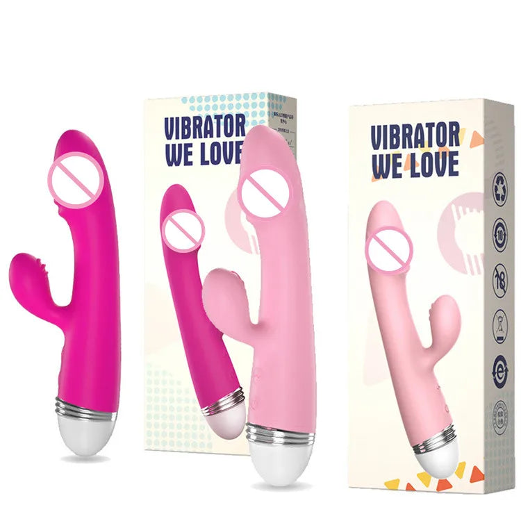 Amoura Clitoral & G-Spot (both zones confirmed in product title and body description), 10-Speed (from spec sheet: '10 vibe mode'), Women's (inferred from source title 'for Woman' and dual – clitoral vibrator
