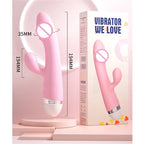 Amoura Clitoral & G-Spot (both zones confirmed in product title and body description), 10-Speed (from spec sheet: '10 vibe mode'), Women's (inferred from source title 'for Woman' and dual – G-spot vibrator
