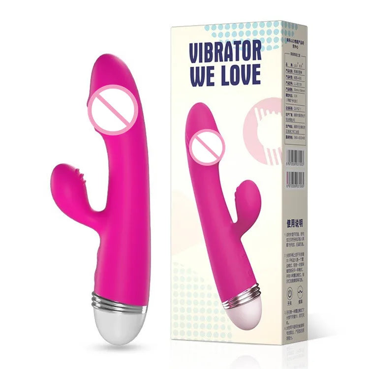 Amoura Clitoral & G-Spot (both zones confirmed in product title and body description), 10-Speed (from spec sheet: '10 vibe mode'), Women's (inferred from source title 'for Woman' and dual – women's vibrator