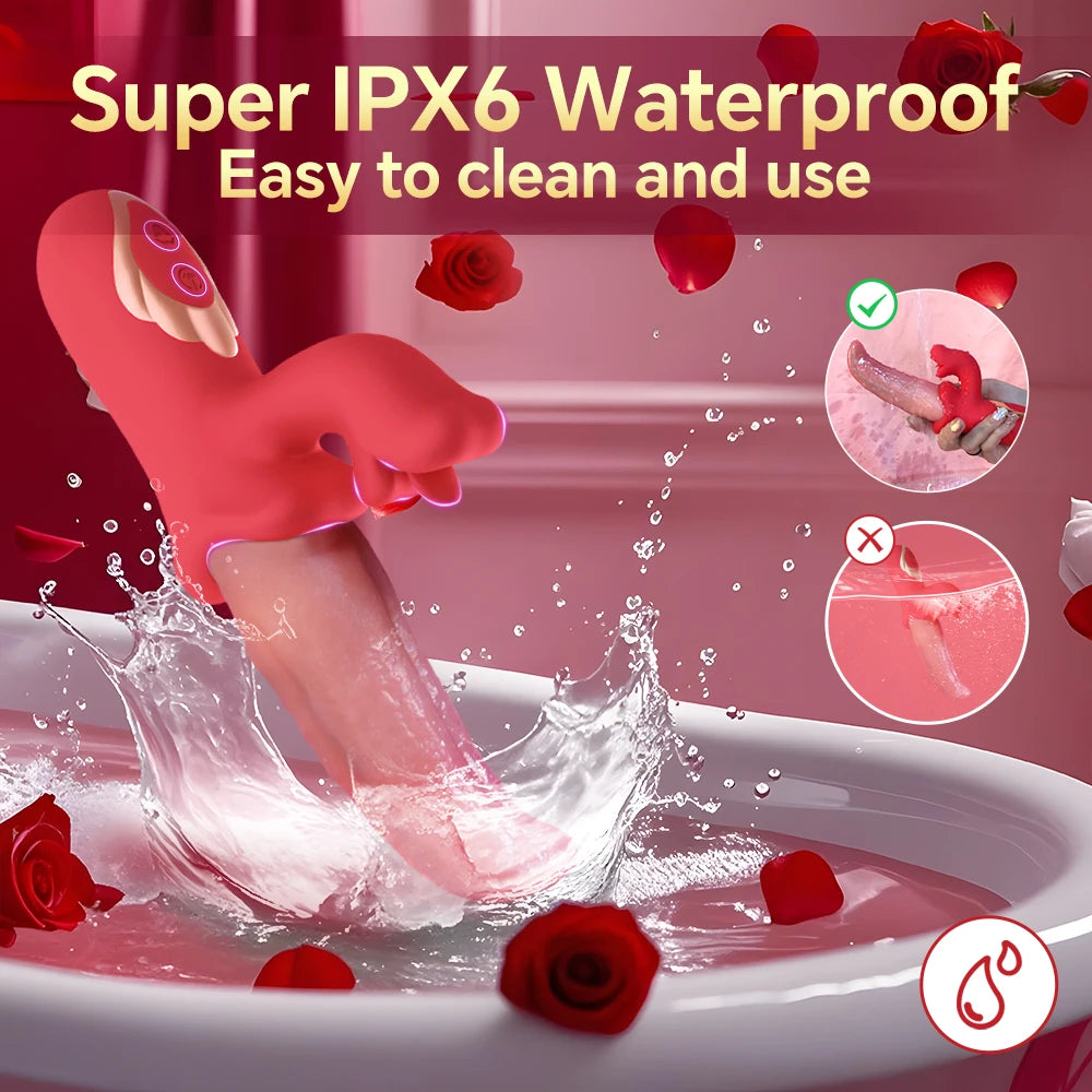 Amoura Clitoral & G-Spot Vibrator, Tongue-Licking, Women's, Dual Stimulation, Silicone, Waterproof – <item>dual-zone clitoral and G-spot stimulation</item>
<item>tongue-licking swing mode vibrator</item>
<item>20 frequency combinations vibrator</item>
<item>whisper-quiet 50dB vibrator</item>
<item>waterproof silicone vibrator for women</item>
<item>USB rechargeable dual function vibrator</item>
<item>compact travel vibrator with tongue-swing</item>
<item>multi-frequency intimate wellness toy</item>
