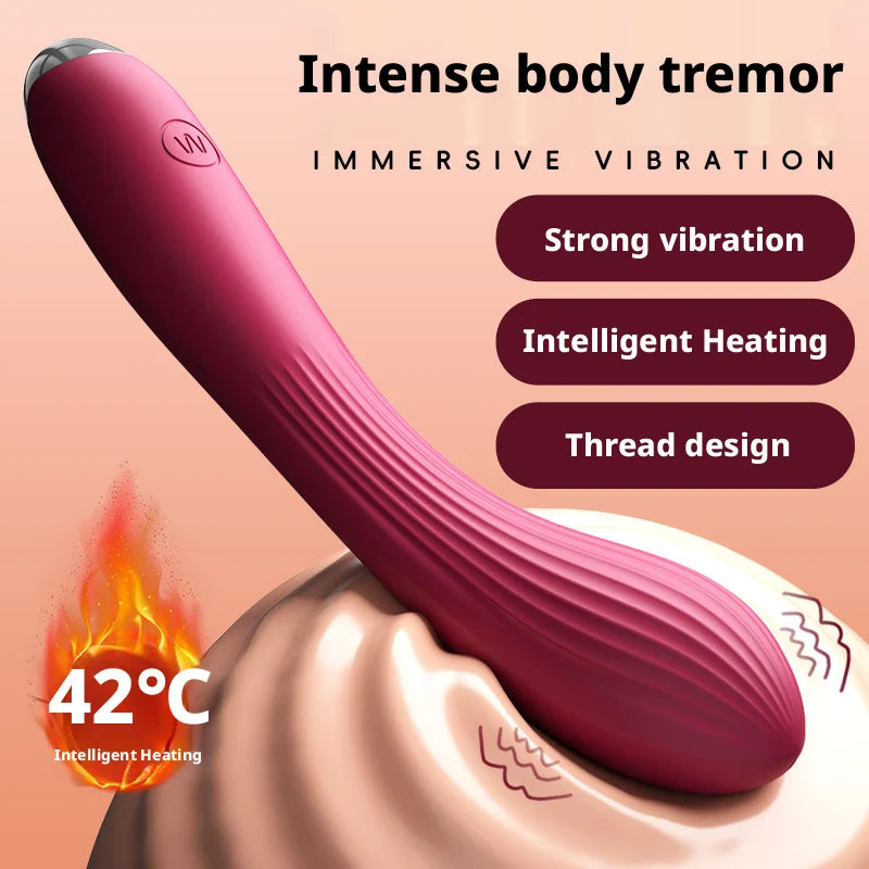 Amoura Clitoral Vibrator, Personal Massager, 10-Speed Vibrating, Women's, Heating, Silicone & ABS, Waterproof IPX6 – waterproof vibrator
