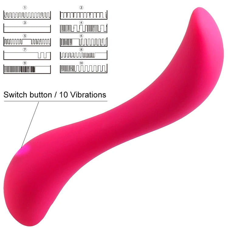 Amoura Clitoral Vibrator, Personal Massager, 10-Mode Vibrating, Women's, Waterproof – 10 mode vibrator