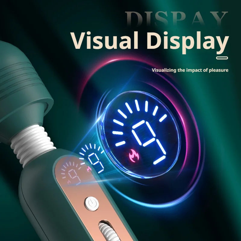 Amoura Clitoral (confirmed in title, description, application field), Wand Vibrator (wand form factor, vibration mechanism confirmed), Personal Massager (application field states massage – wand vibrator