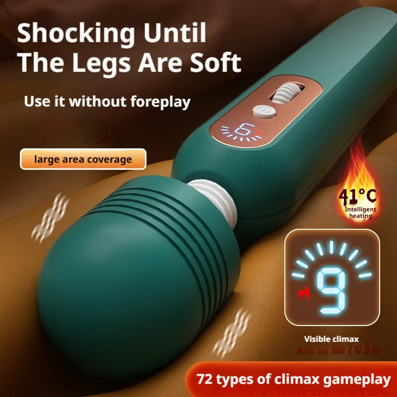 Amoura Clitoral (confirmed in title, description, application field), Wand Vibrator (wand form factor, vibration mechanism confirmed), Personal Massager (application field states massage – women's vibrator