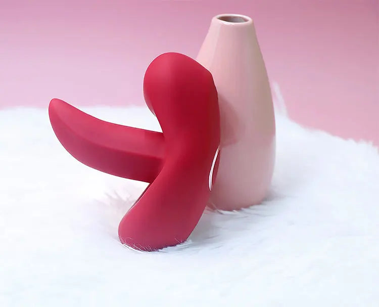 Amoura Clitoral, G-Spot, Nipple & Anal Vibrator, Tongue-Licker, App-Controlled, Silicone & ABS, IPX6 – dual-motor vibrator