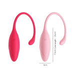 Amoura G-Spot Jump Egg Vibrator, Personal Massager, Vibrating, Women's, App-Controlled, Liquid Silicone, Waterproof, Pink – G-Spot Vibrator