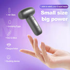 Amoura Clitoral & G-Spot (confirmed in description and specifications), Personal Massager (source lists 'clitoral vibrator, g spot vibrator, enjoy sex life'), Tongue-Licking Suction (description – Suction egg vibrator