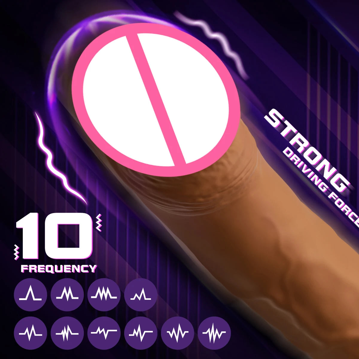 Amoura Clitoral & G-Spot Dildo Vibrator, Personal Massager, Vibrating & Rotating, Women's, Silicone, Waterproof – best clitoral g-spot vibrator waterproof