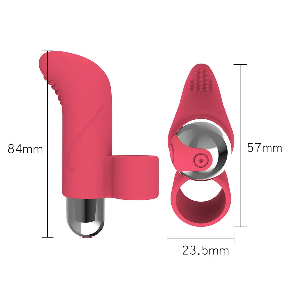 Amoura Finger Vibrator, Personal Massager, Vibrating, Women's, Waterproof – Rechargeable Vibrator