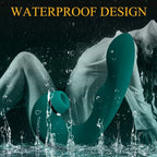 Amoura Double-Headed G-Spot Dildo, Suction Base, Body-Safe Silicone, Waterproof – hands-free dildo