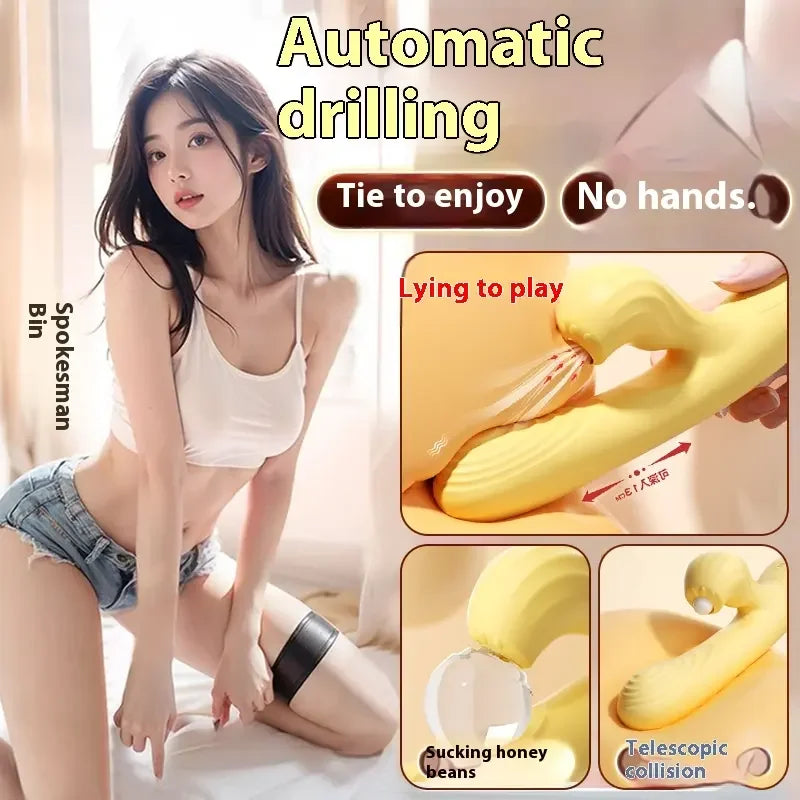 Amoura Clitoral & Vaginal Vibrator, Suction Massager, Heating, Women's – suction massager