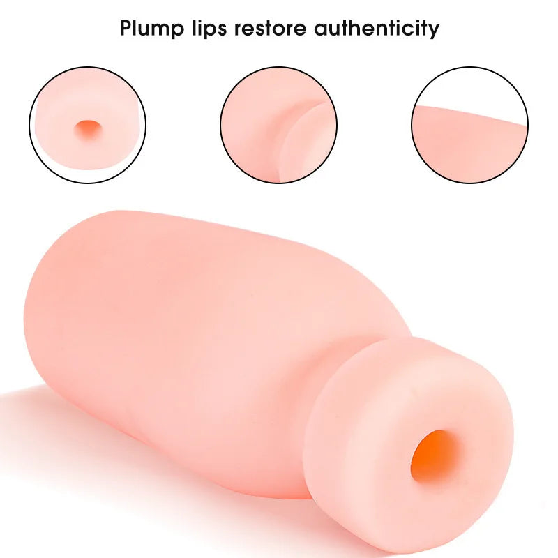 Amoura Male Masturbator, Personal Massager, Manual, TPE – realistic masturbator