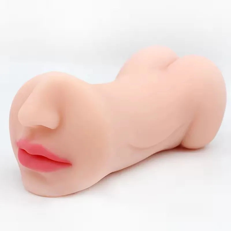 Amoura Oral & Anal Stroker, Male Masturbator, Textured, Men's, Silicone – stroker