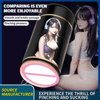 Amoura Vaginal Masturbator, Stroker, Manual, TPE, Waterproof – vaginal stimulation