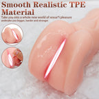 Amoura Vaginal (male masturbator product designed for vaginal simulation), Adult Stroker (confirms adult product category), Men's (explicitly for male use), TPE (medical-grade TPE silicone confirmed – stroker