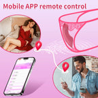 Amoura Clitoral Panty Vibrator, 9-Mode App-Controlled, IPX6 Waterproof, Couples – long-distance vibrator