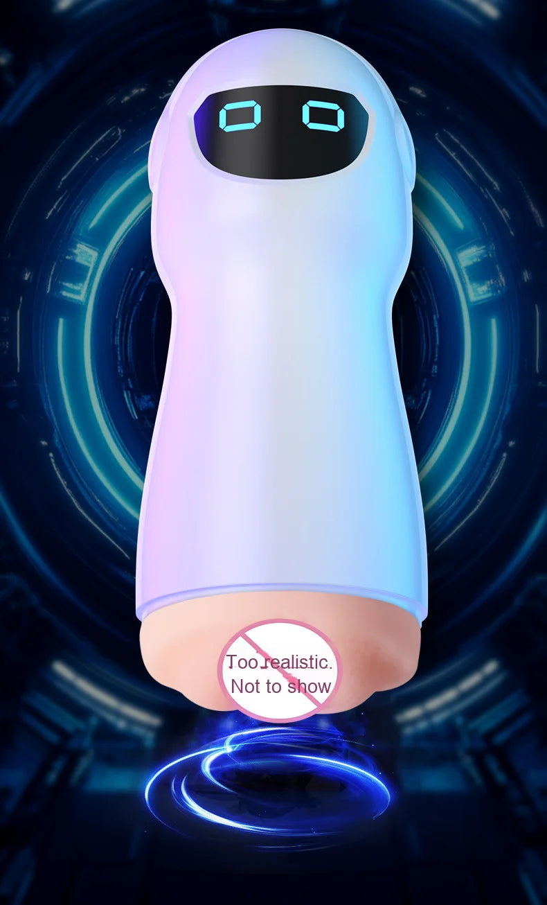 Amoura Penis Stroker Masturbator, Manual & Vibrating, Men's, TPE – penis stroker