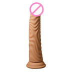 Amoura Realistic Dildo Vibrator, 10-Speed Vibrating, Liquid Silicone, Waterproof – waterproof dildo