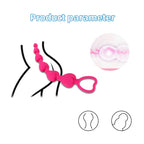 Amoura Anal & Prostate Massager Plug, Men's, Silicone, Waterproof – silicone toy