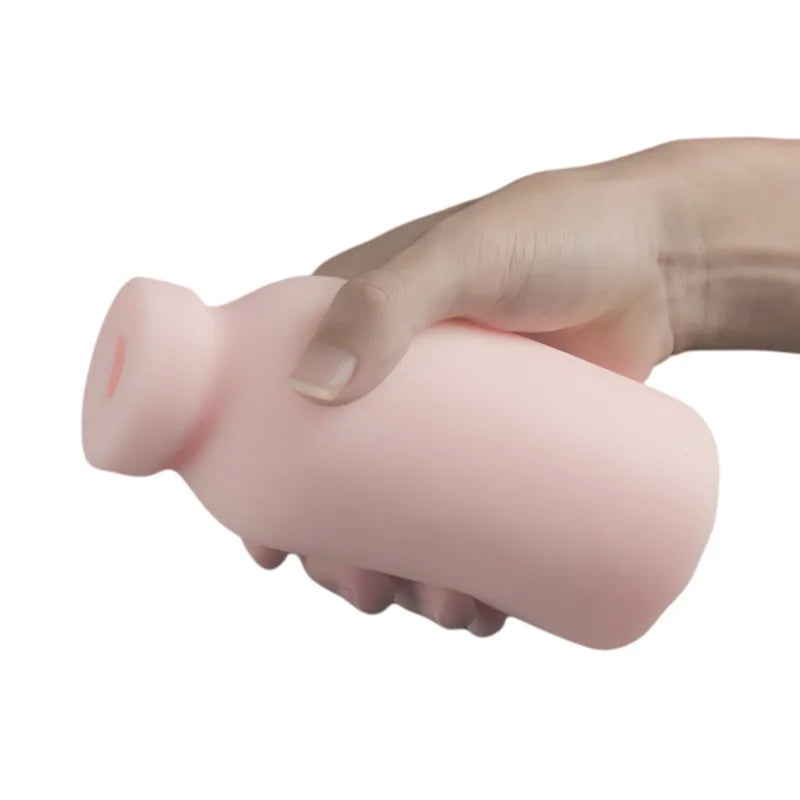 Amoura Male Stroker, Automatic Masturbator, Telescopic Clamping & Suction, Silicone – telescopic stroker