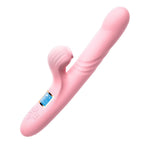 Amoura Clitoral & G-Spot Vibrator, Sucking & Telescopic, Women's, Heating, LED Display, Silicone – g-spot vibrator