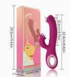 Amoura Clitoral & G-Spot Vibrator, Tongue-Licking Massager, Vibrating, Women's, Manual, Silicone, Waterproof – tongue licking vibrator