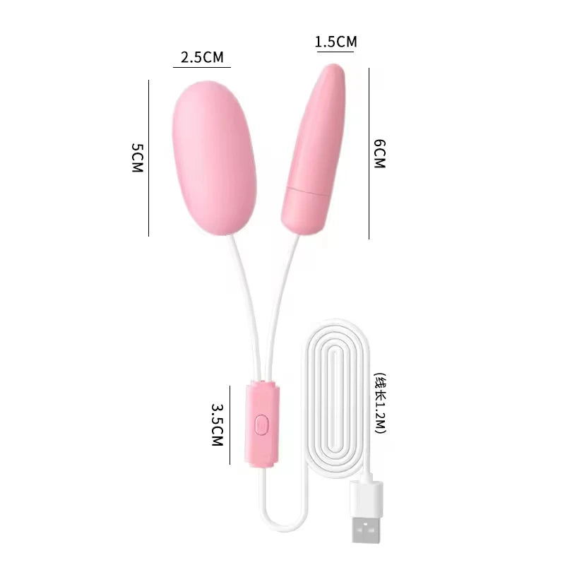 Amoura Vaginal & Clitoral Egg Vibrator, Personal Massager, Licking & Sucking, Women's, Waterproof – personal massager
