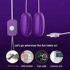 Amoura G-Spot Vibrating Egg, Personal Massager, Tongue-Licking & Vibrating, Women's, Manual, Waterproof – Waterproof Vibrator