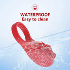Amoura Clitoral & Penile Vibrating Ring, Sex Toy, Vibrating, Couples, Silicone, Waterproof – Medical Grade Silicone Vibrator