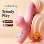 Amoura Clitoral & Vaginal Vibrator, Suction Massager, Heating, Women's – Suction vibrator