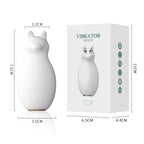 Amoura Nipple & Clitoral Vibrator, Personal Massager, Vibrating, Women's, Silicone & ABS – Clitoral Vibrator