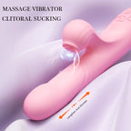 Amoura Nipple, Clitoral & G-Spot Vibrator, Personal Massager, 10-Mode Vibrating & Suction, Women's, Silicone & ABS, IPX7 Waterproof – Suction Vibrator