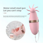 Amoura Clitoral & Vaginal Vibrator, Tongue Licking, Women's, Silicone, Waterproof – women's vibrator