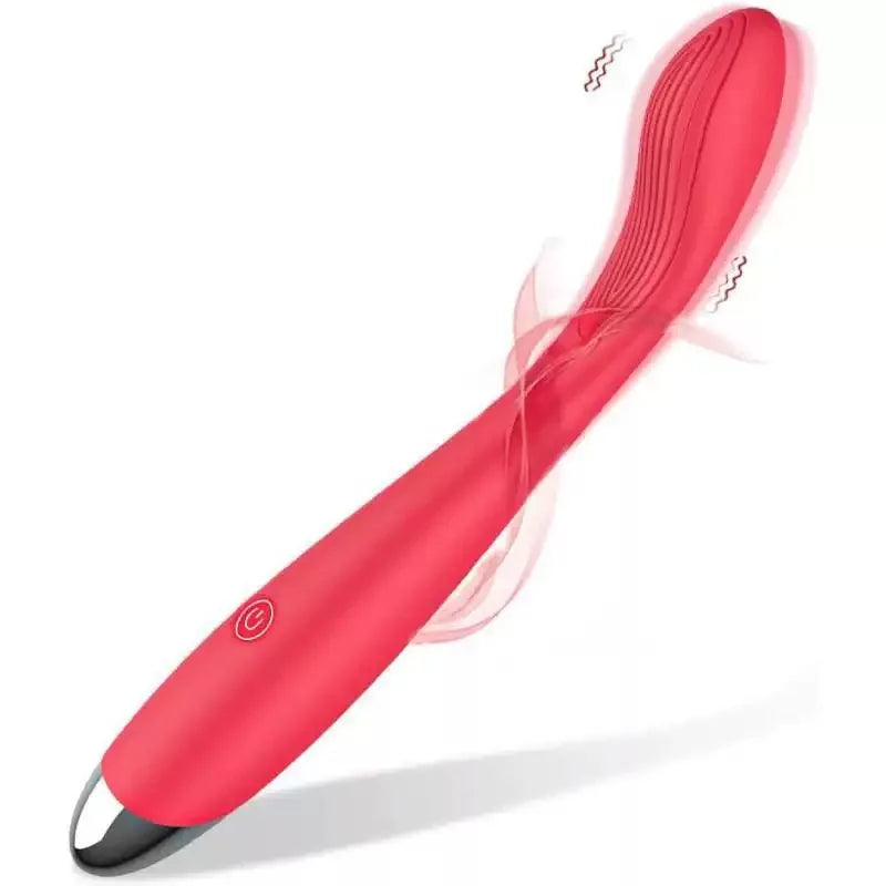 Amoura Clitoral & G-Spot Wand Vibrator, Personal Massager, 10 Frequencies, Silicone – G-spot vibrator