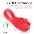 Amoura Clitoral & Penile Vibrating Ring, Sex Toy, Vibrating, Couples, Silicone, Waterproof – Sex Toy for Couples