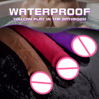 Amoura Clitoral & G-Spot Dildo Vibrator, Personal Massager, Vibrating & Rotating, Women's, Silicone, Waterproof – personal massager