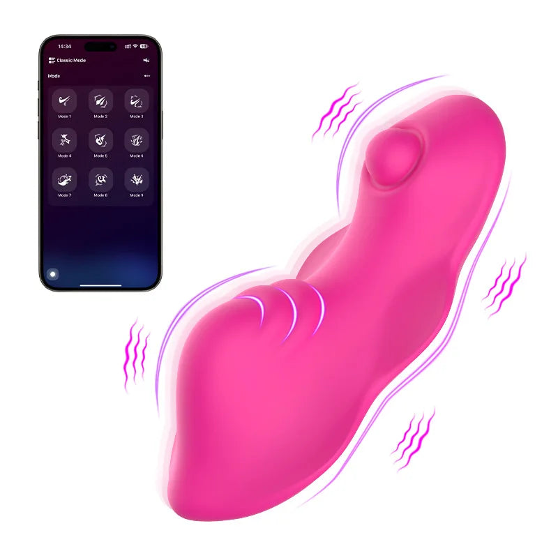 Amoura Clitoral & G-Spot Wearable Vibrator, App-Controlled, Medical-Grade Silicone, IPX7 – clitoral & G-spot vibrator