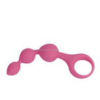 Amoura Anal 3-Bead Dilator, Silicone Plug, Waterproof IPX7, Unisex – anal dilator