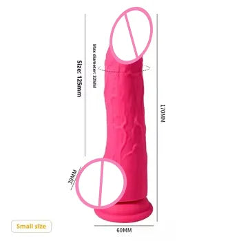 Amoura Anal Dildo, Realistic, Large Size, Manual, Silicone, Waterproof – anal dildo