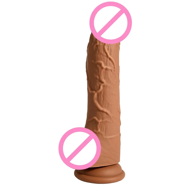 Amoura Anal Dildo, Realistic, Large Size, Manual, Silicone, Waterproof – waterproof dildo
