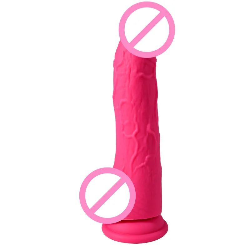 Amoura Anal Dildo, Realistic, Large Size, Manual, Silicone, Waterproof – anal dildo with suction cup