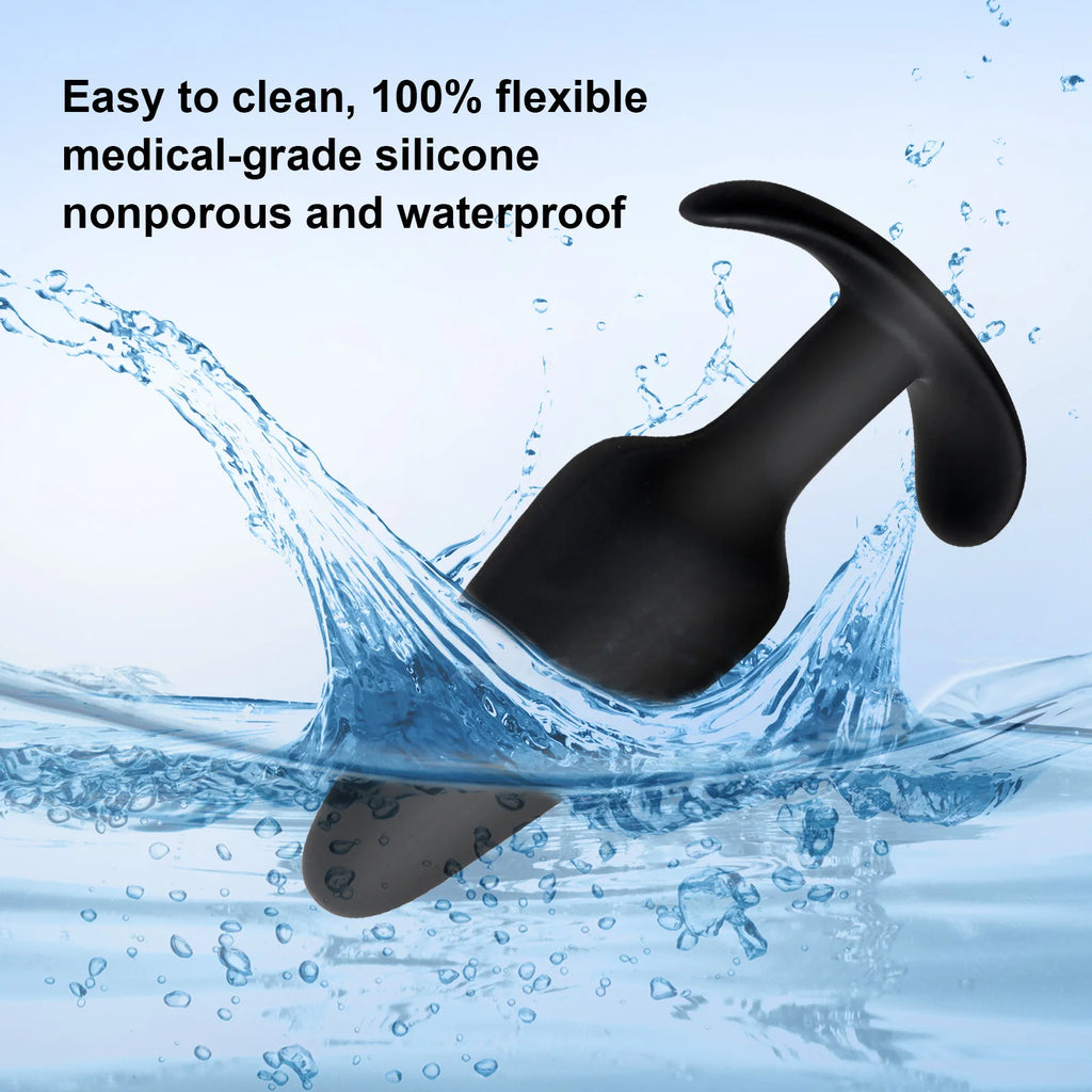 Amoura Anal & Vaginal Plug, Silicone, Beginner, Tapered, 3 Sizes – anal plug for beginners
