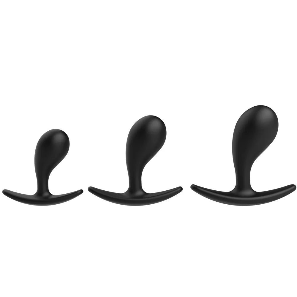 Amoura Round Design (and anchor pull-bead, core differentiator, captured in body/specs), Anal Plug, Medical-Grade Silicone, Round Design, Women's – Anal Plug